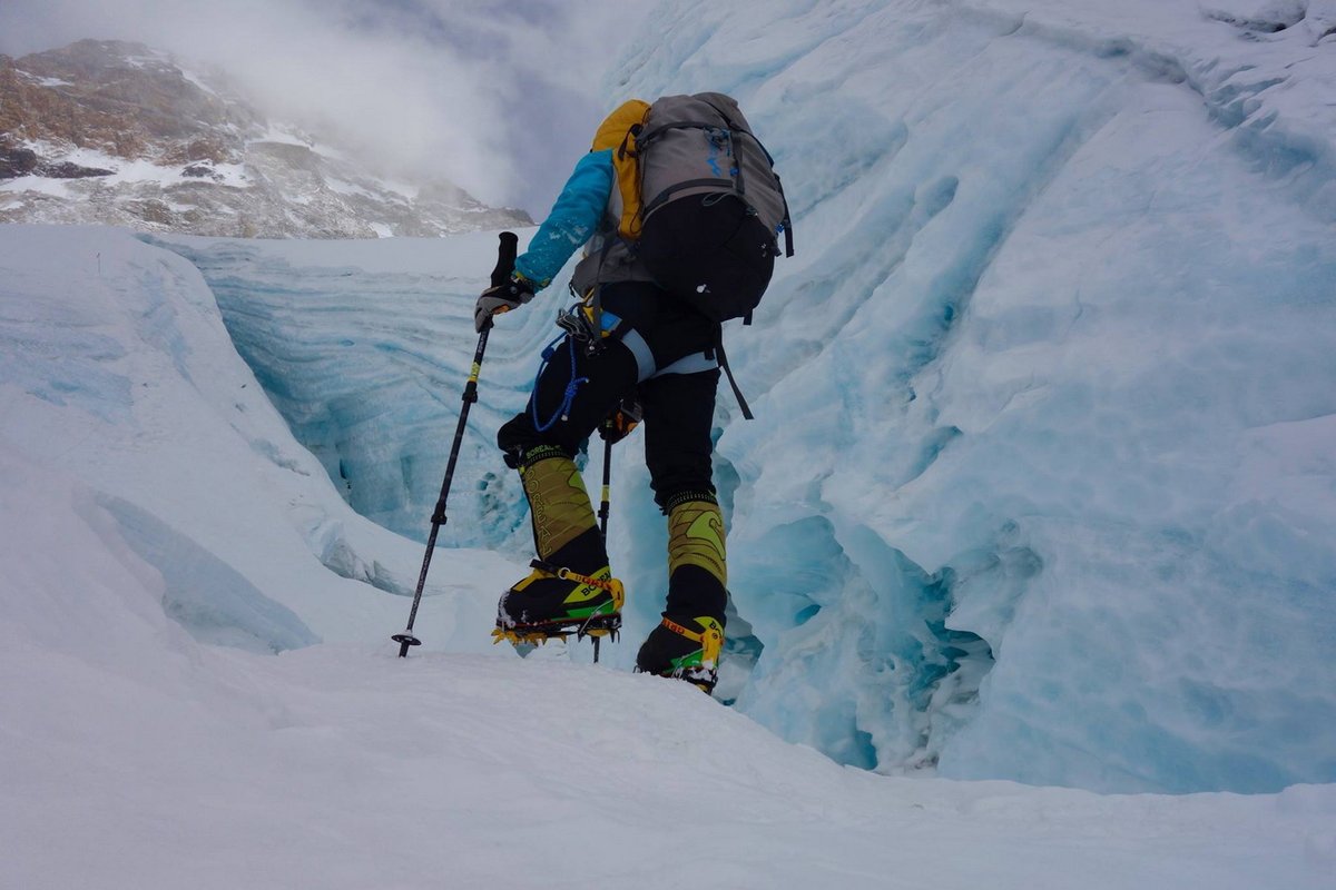 Elizabeth Revol az Everesten Forrás: Elizabeth Revol Facebook