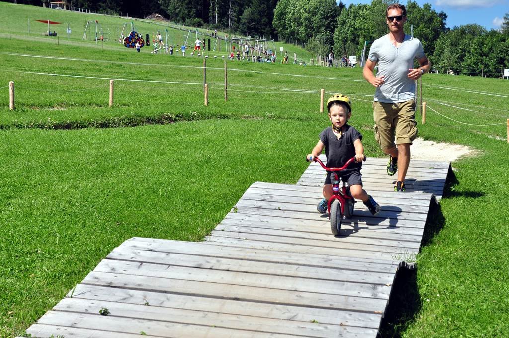 Mini bringapark gyerekeknek és kezdőknek