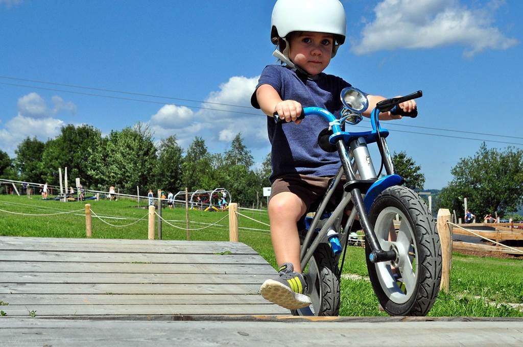 Mini bringapark gyerekeknek és kezdőknek