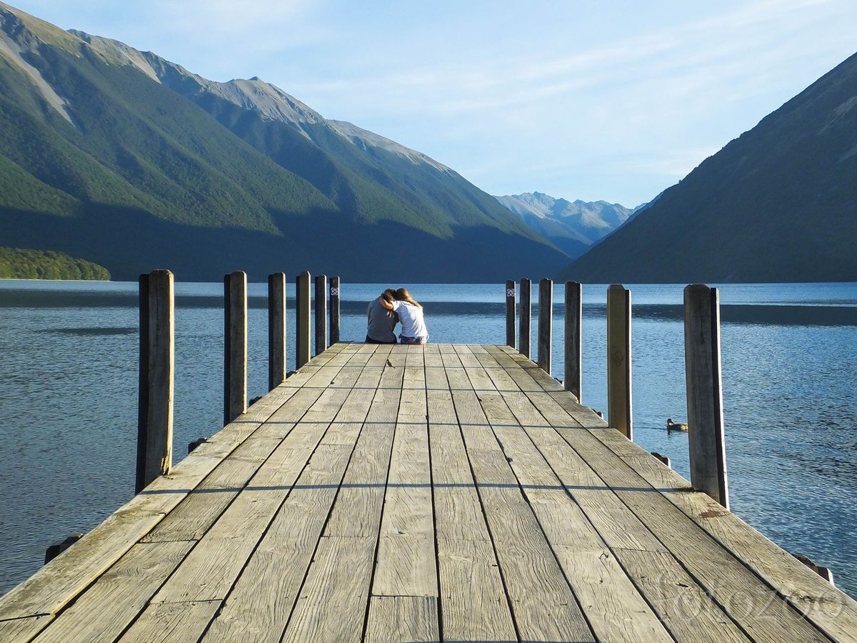 Nelson Lakes Nemzeti Park. Forrás: Horváth Zoltán - Fotozoo