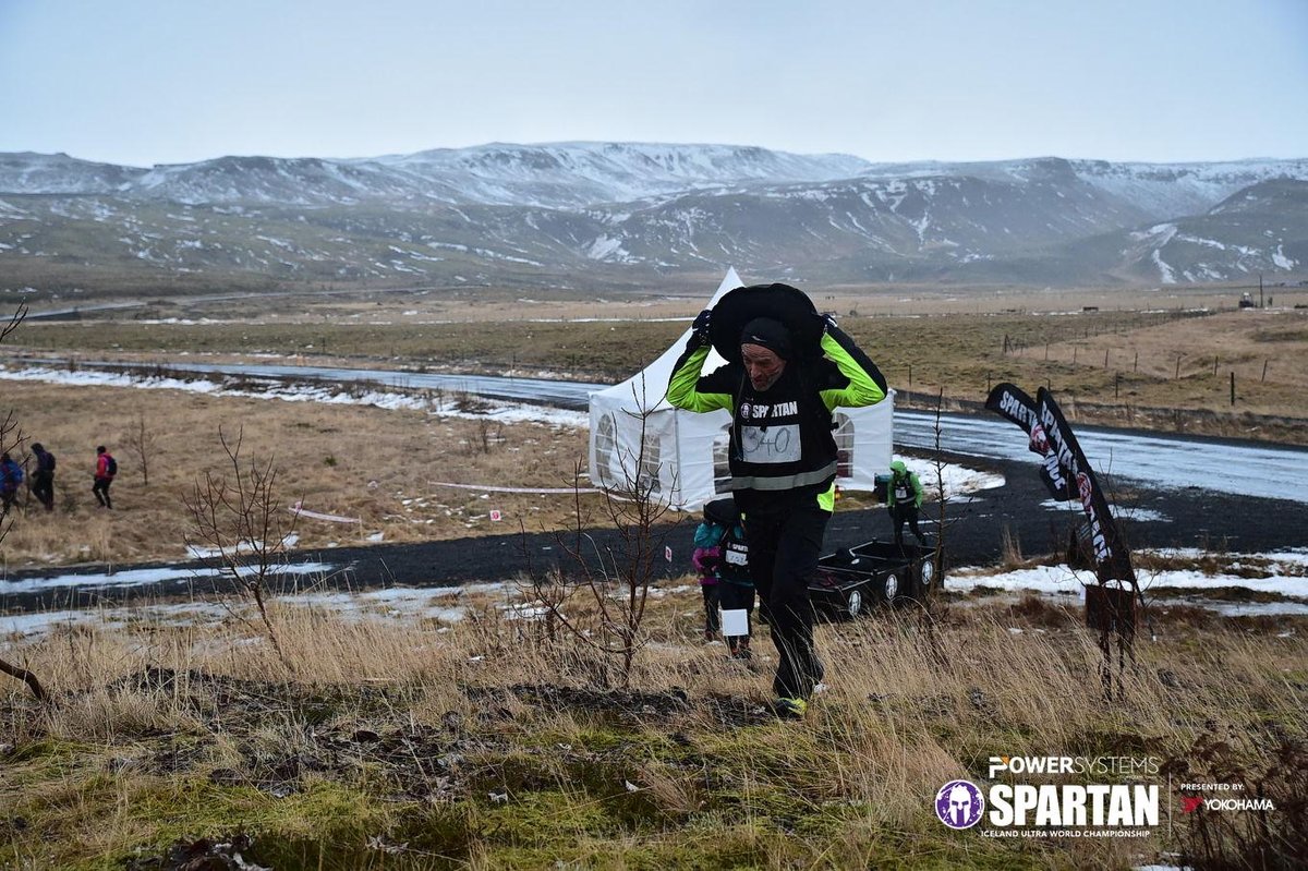 Szőnyi Ferenc az izlandi Spartan Race versenyen