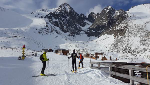 Télen is a Magas-Tátrában