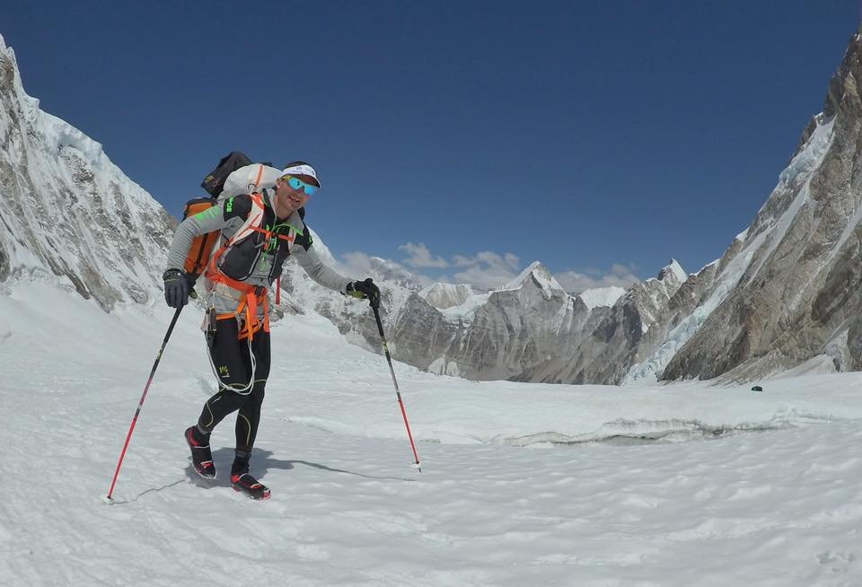 Ueli Steck az Everesten