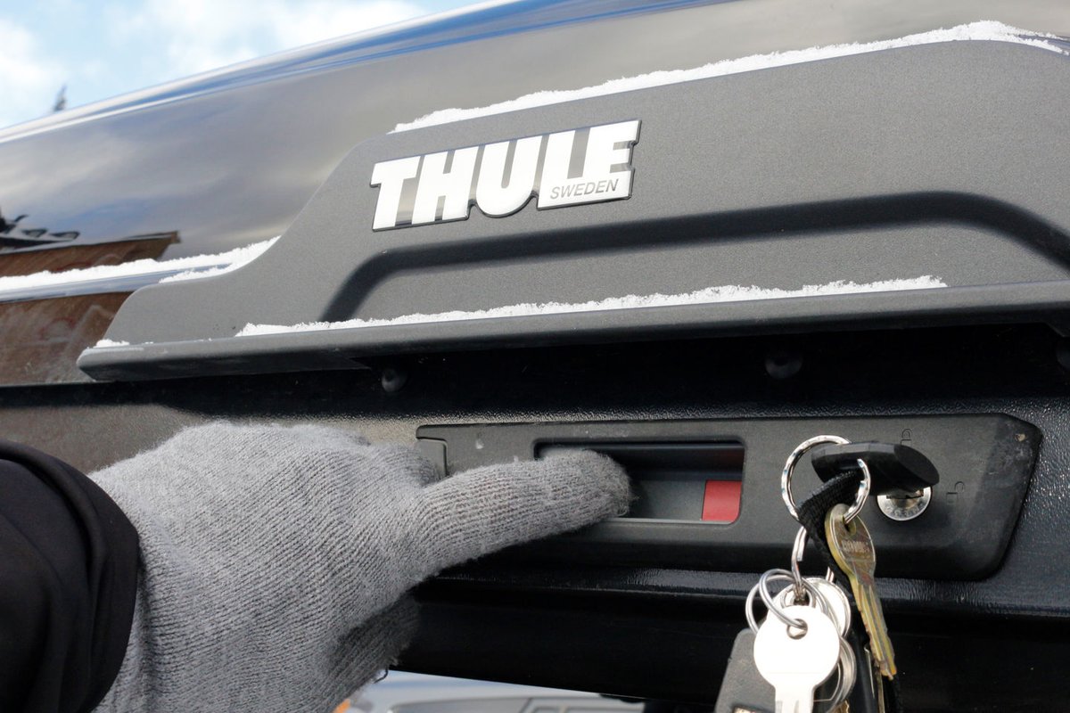 Thule Motion XT Alpine tetőbox nyitás