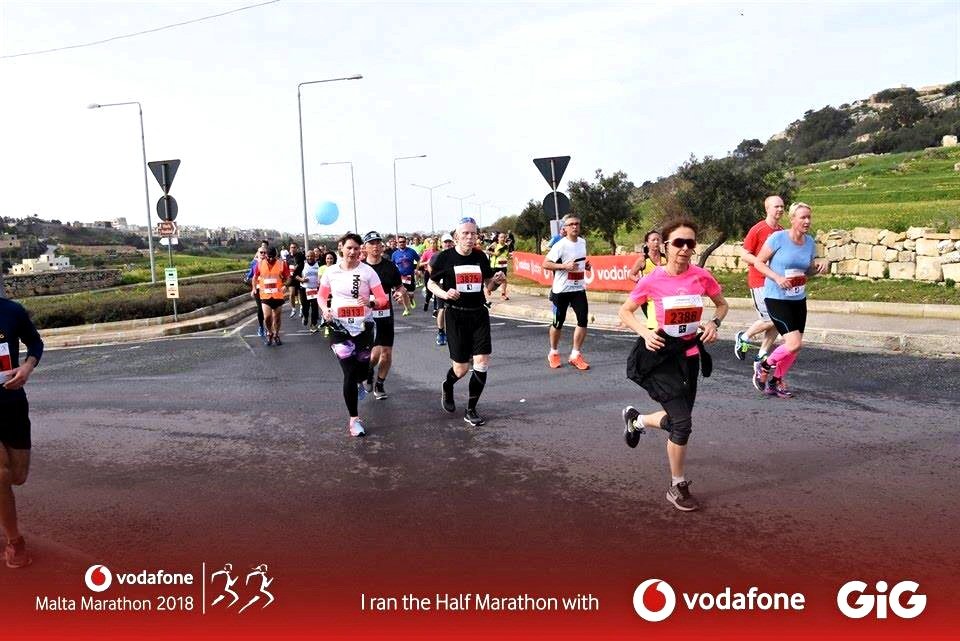 Van bizonyíték, tényleg futottam! ;) Forrás: Vodafone Maraton