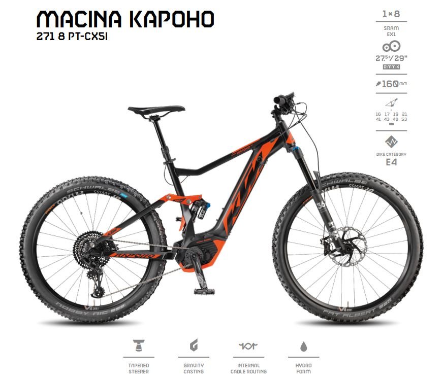 KTM Macina Kapoho Forrás: ktm-bikes.de