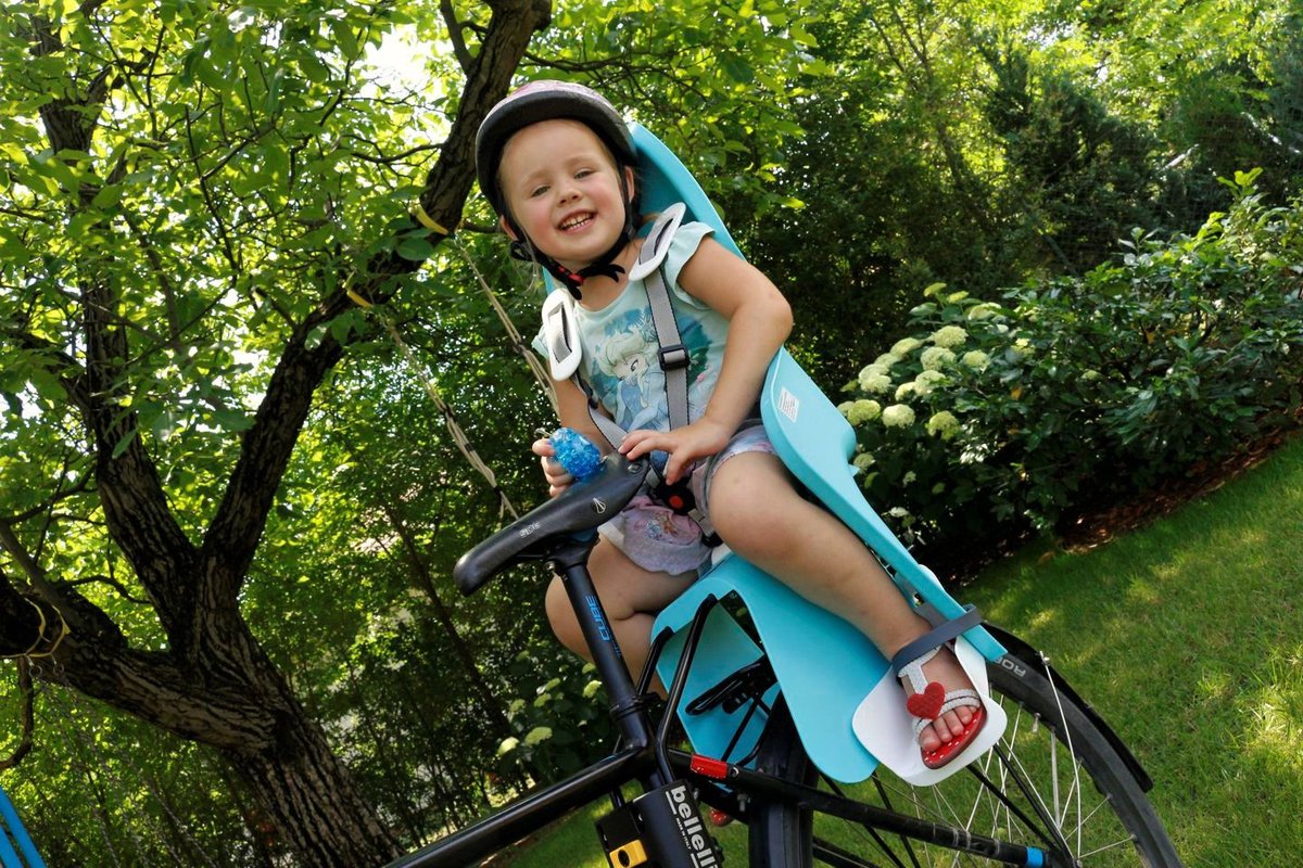 BikeFun Lotus kerékpáros gyerekülés Forrás: Mozgásvilág