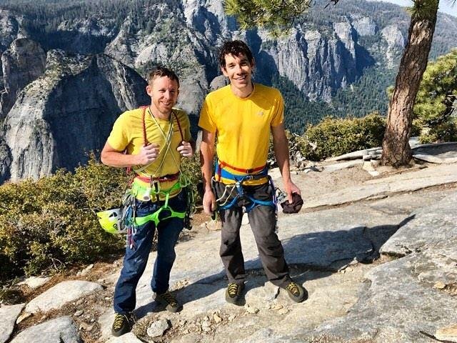 Tommy Caldwell és Alex Honnold az El Capitanon Forrás: Alex Honnold Facebook