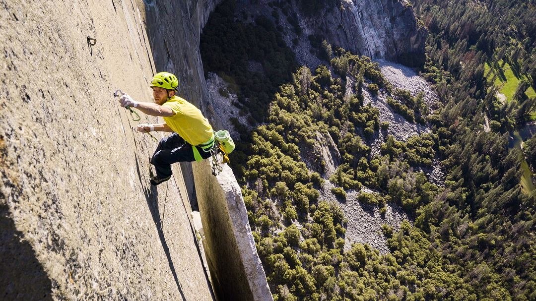 Tommy Caldwell a Nose-on Forrás: Tommy Caldwell Facebook