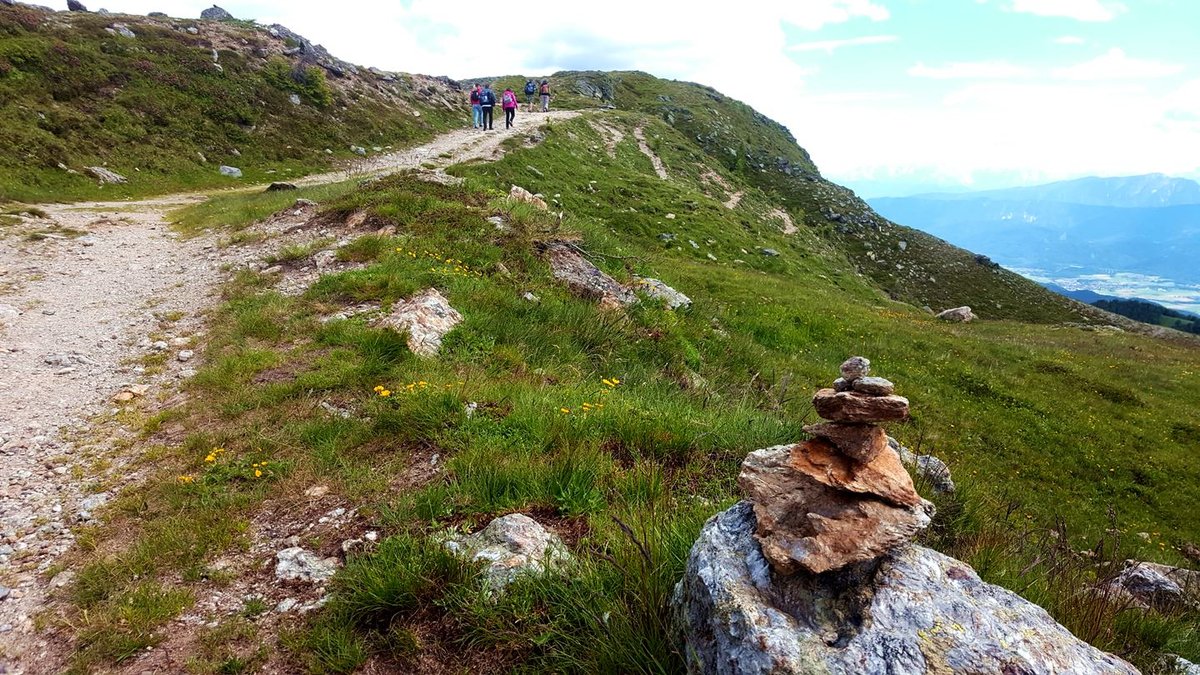 Útban az utolsó, a Lammersdorfer Hütte felé