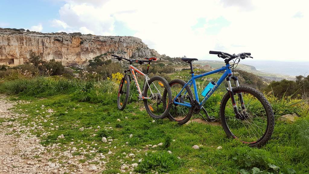 Kerékpártúra kilátással Málta szigetén Forrás: Mozgásvilág