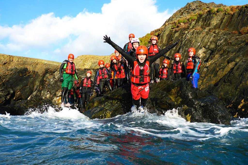 Coasteering Forrás: (c) Mc Adventures