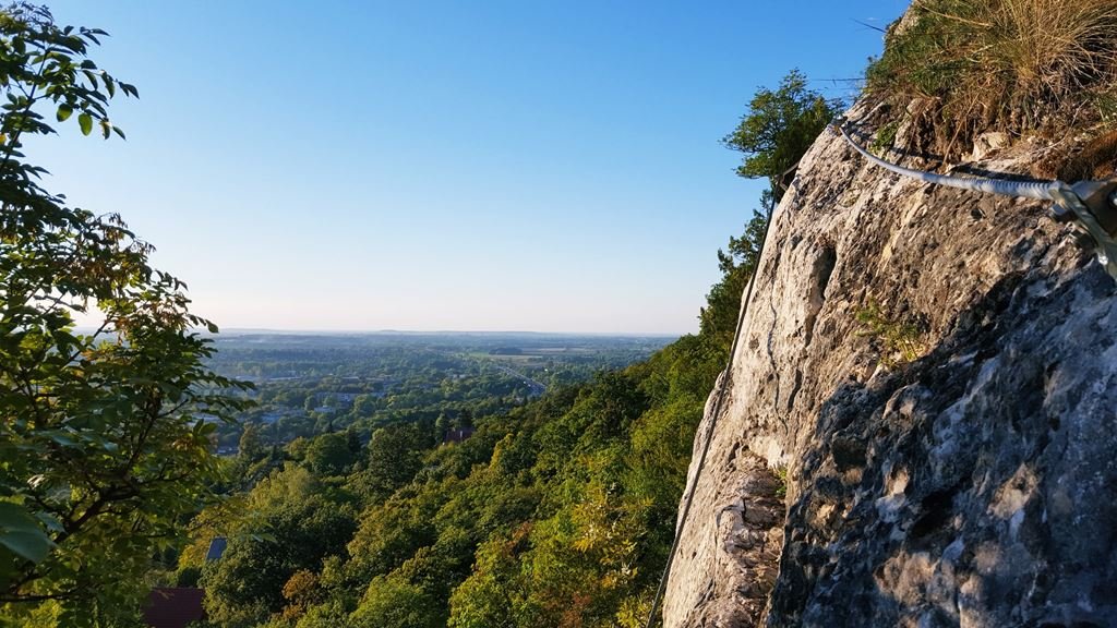 Kivételes panoráma tárul elénk az Öt vezér via ferráta útvonaláról