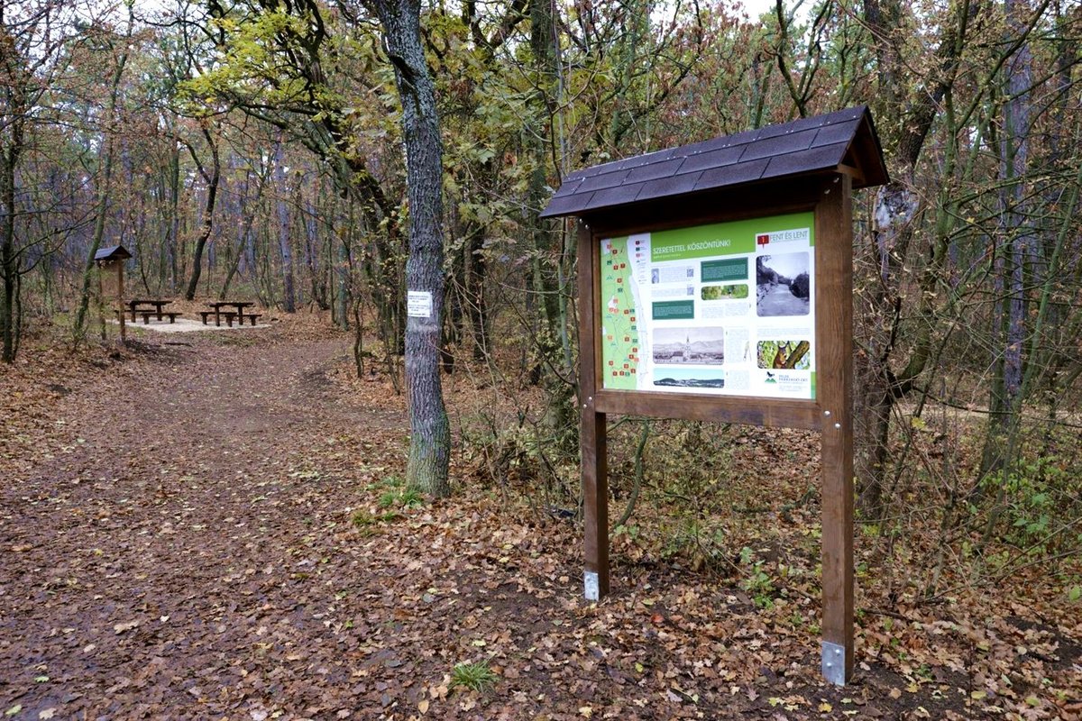 Guckler tanösvény Forrás: Pilisi Parkerdő Zrt.