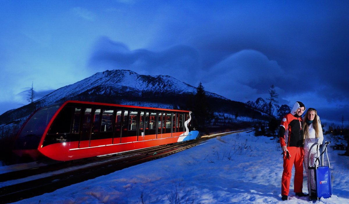 Tél a Magas-Tátrában Forrás: © Marek Hajkovsky tmr Vysoke Tatry