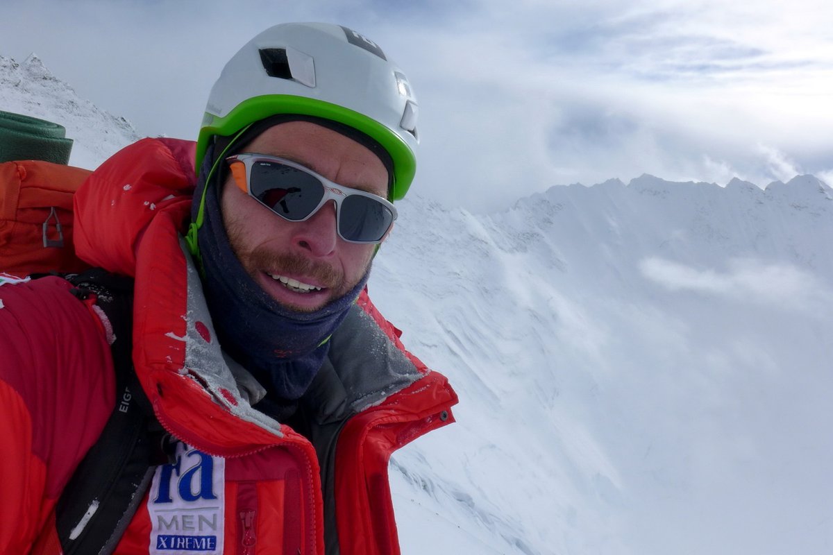 Selfie a Genfi-sarkantyú fölött (Mount Everest)