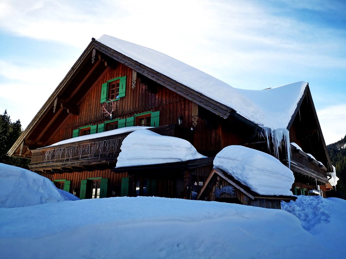 A Blaa Alm hütte Forrás: www.mozgasvilag.hu