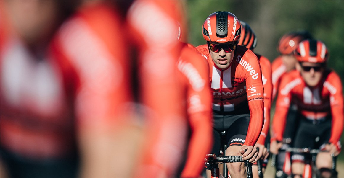 2019-ben a Lazer partnerségre lépett a Team Sunweb csapattal is. Forrás: www.paul-lange.hu