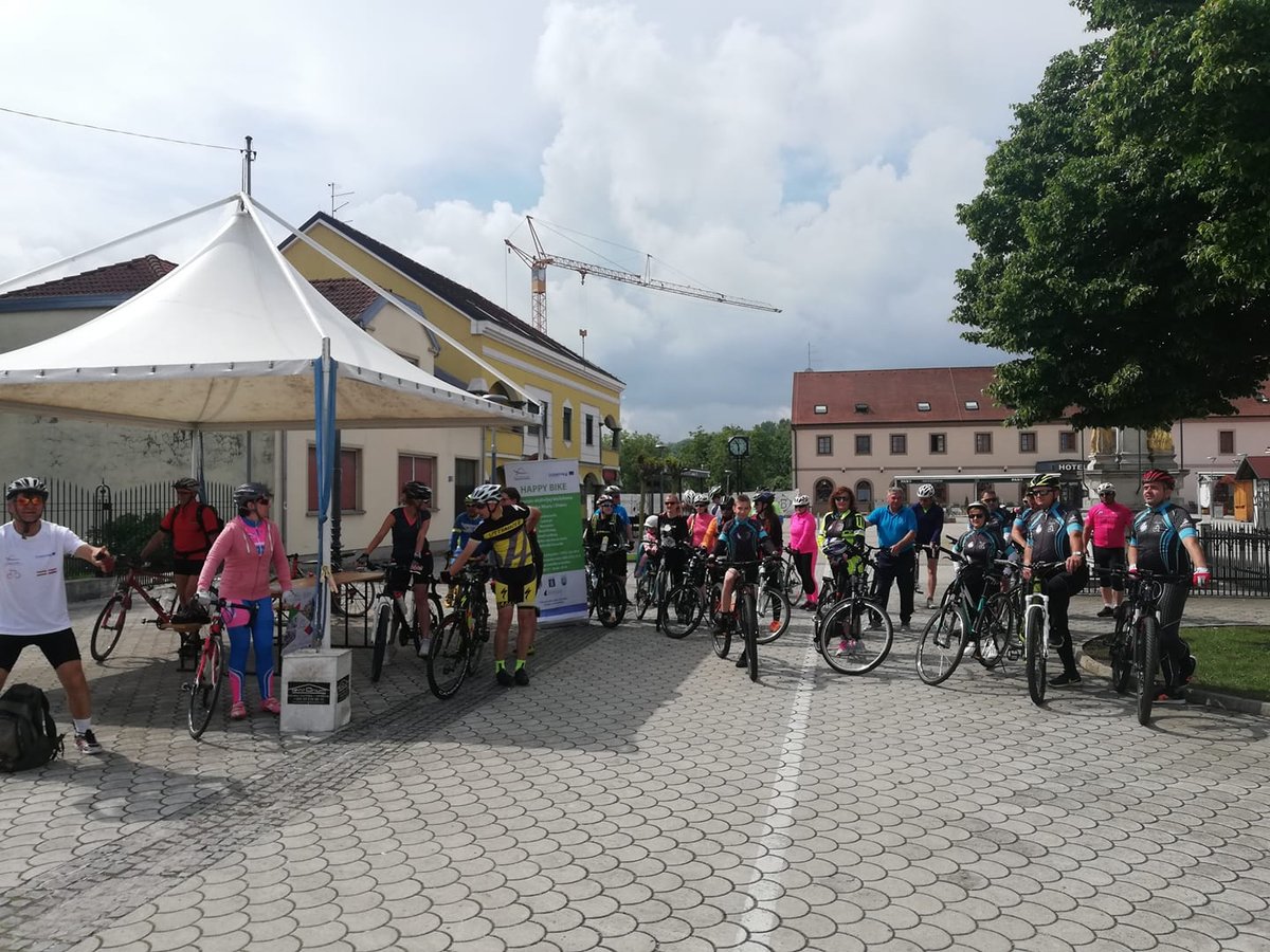 Kerékpártúra Letenyéről Perlak város érintésével Ludbregbe Forrás: Letenye Város Önkormányzata