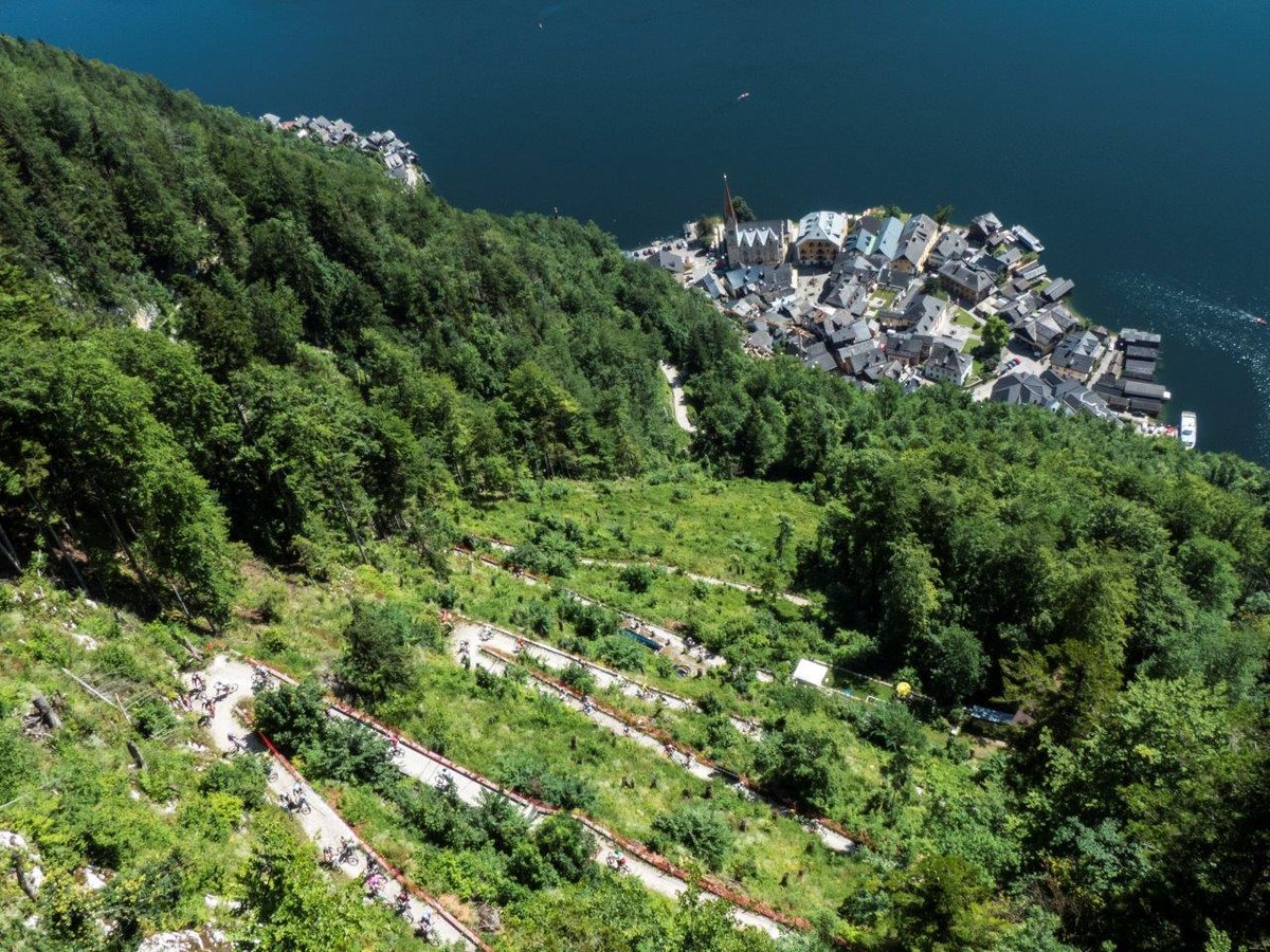 Hallstatti Salzberg mászás Forrás: Salzkammergut Trophy_Harald Hois