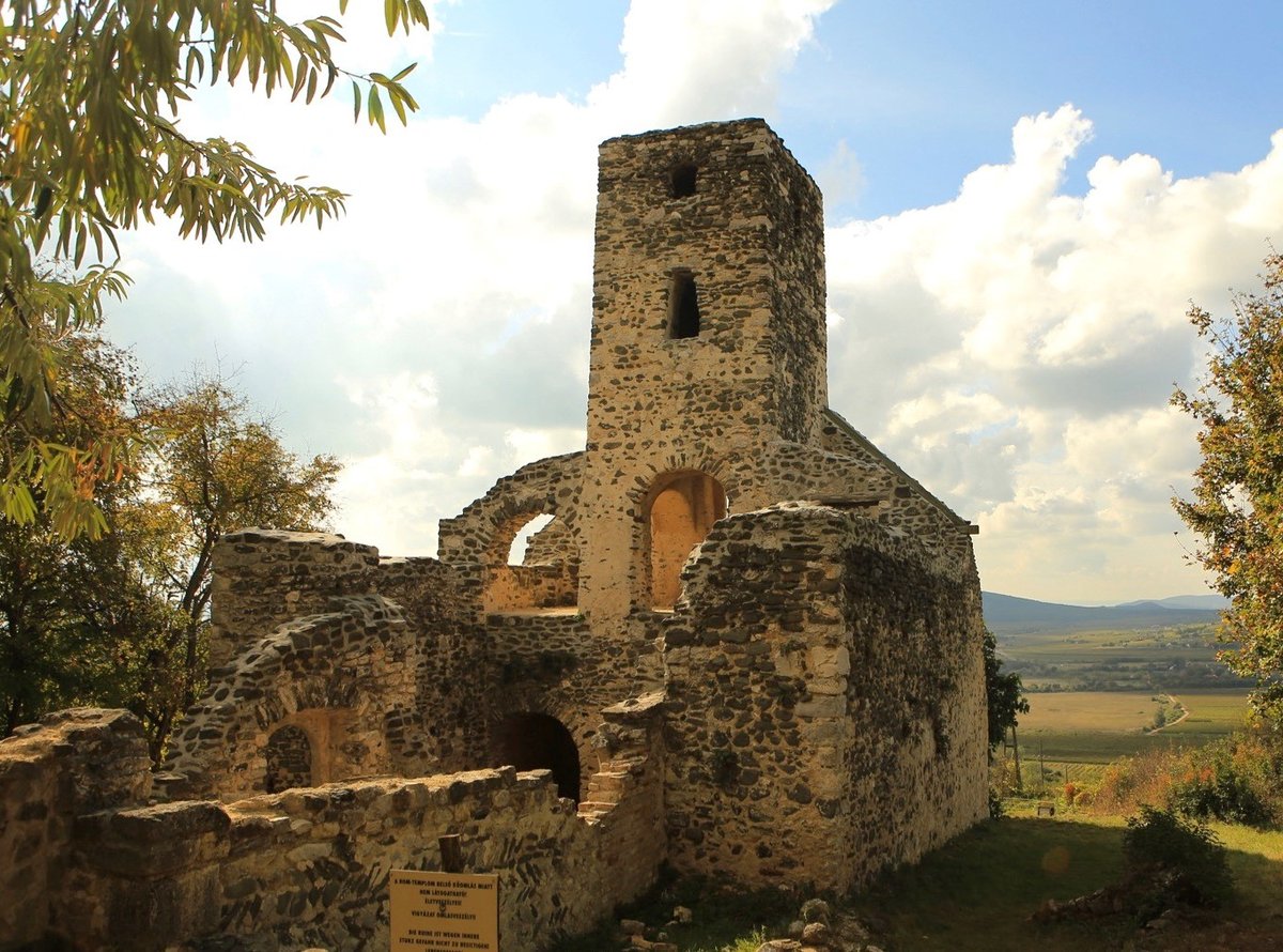Szent Balázs templomrom, Szentantalfa Forrás: Kovács Attila