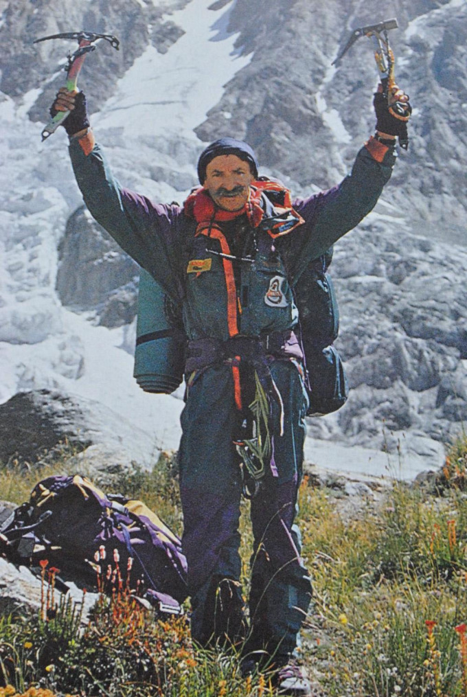 A Nanga Parbat szólója után, 1996-ban Forrás: Krzysztof Wielicki archívum