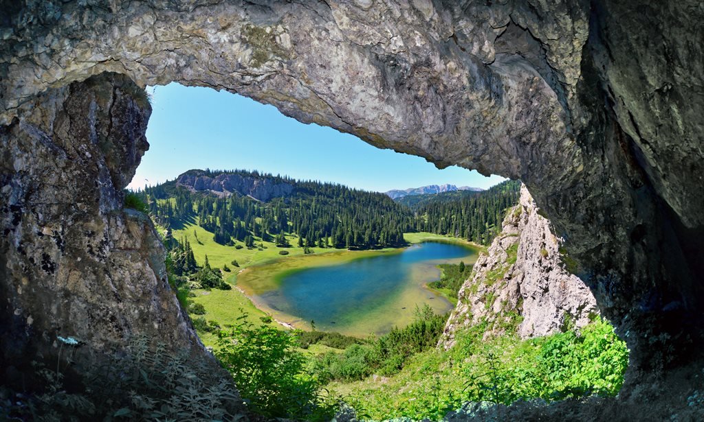 Sachwiesensee a Hochschwab régióban