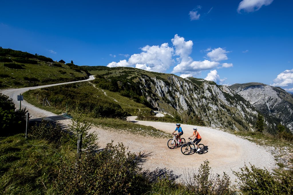 E-bike túra a Schneealmon