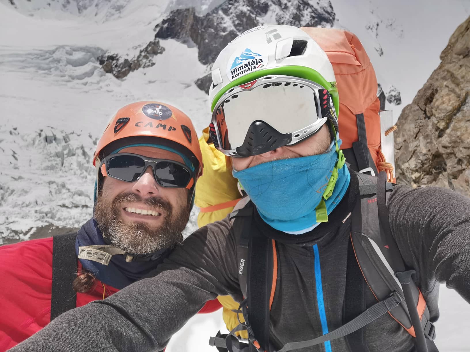 Klein Dávid és Suhajda Szilárd Forrás: Magyar K2 Expedíció