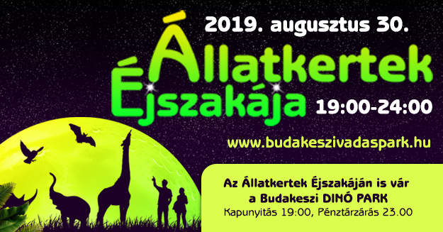 Állatkertek Éjszakája a Budakeszi Vadasparkban Forrás: www.budakeszivadaspark.hu