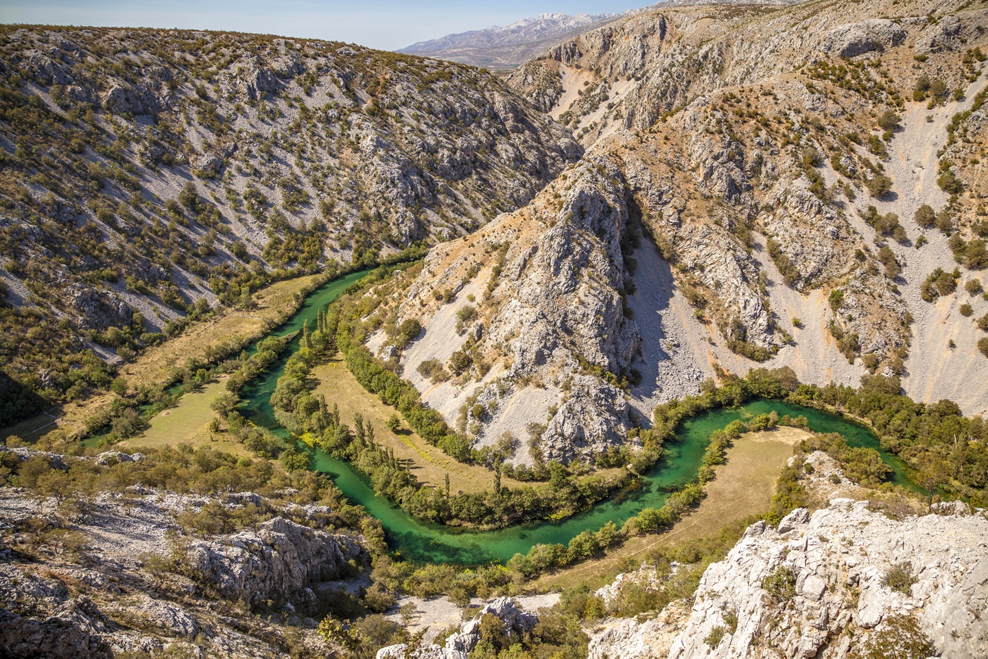 A Krupa folyó kanyonja Forrás: Turizmus.com