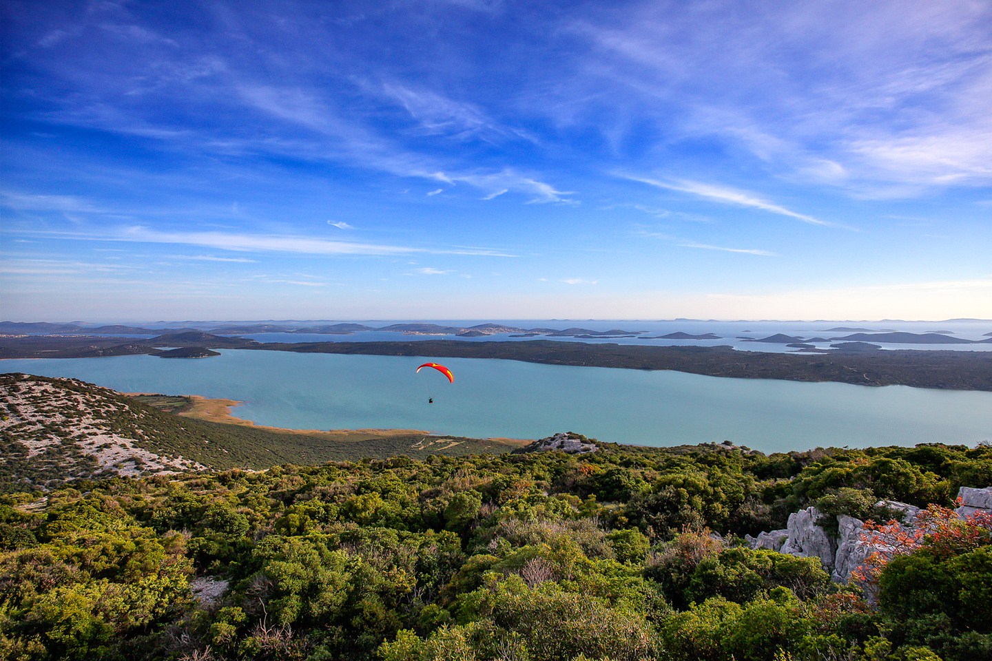 A Vransko-tó Cres szigetén Forrás: Turizmus.com