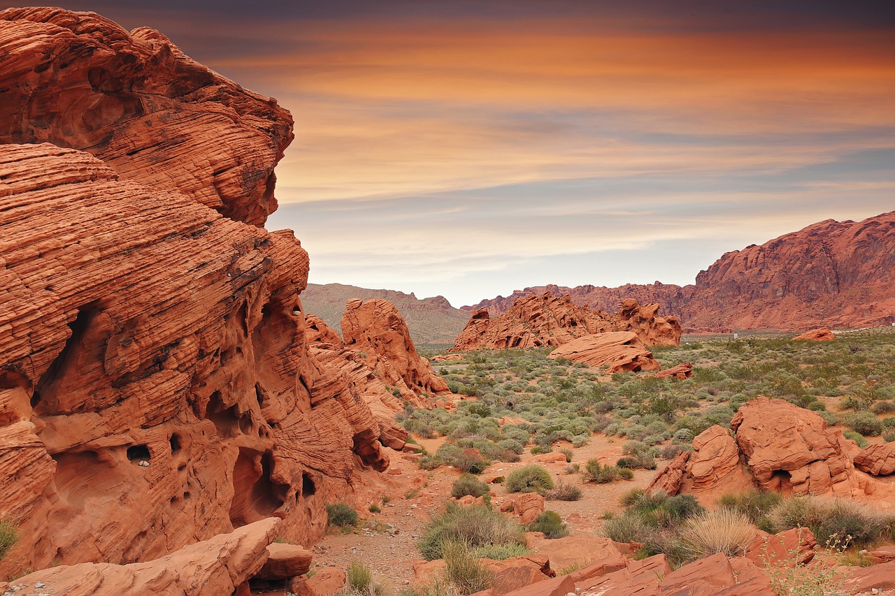 Las Vegas vörös sziklái Forrás: pixabay