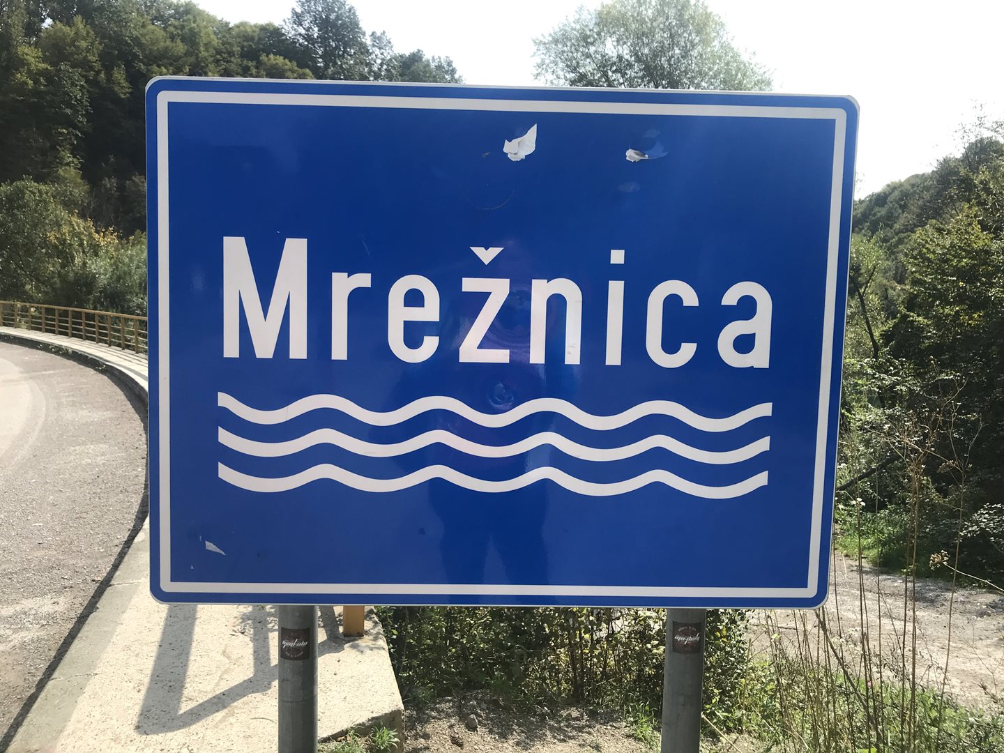 A Mreznica folyó