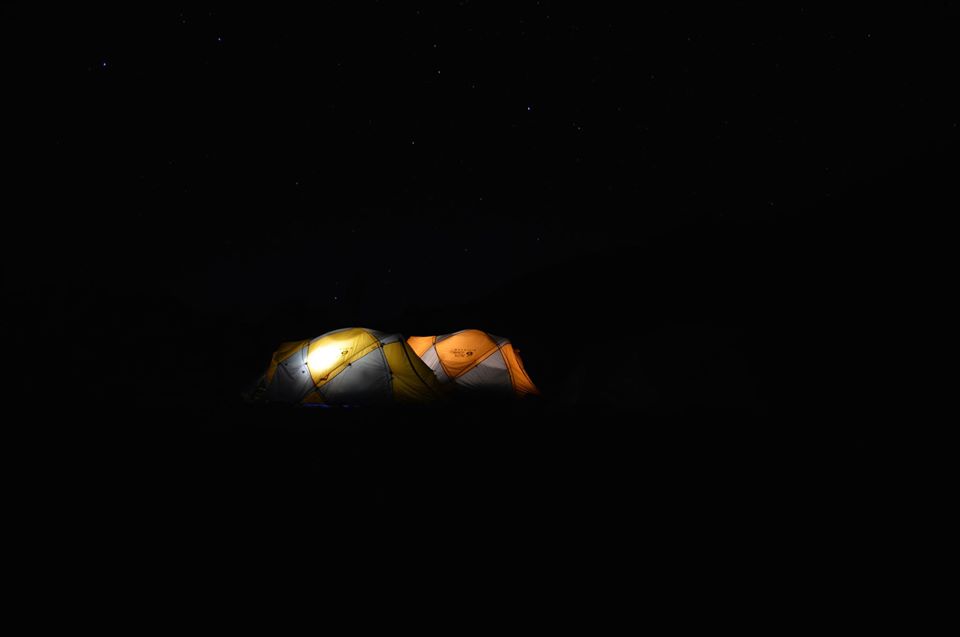 Kilimandzsáró felé éjszaka Forrás: Takács Viktor - Mozgásvilág
