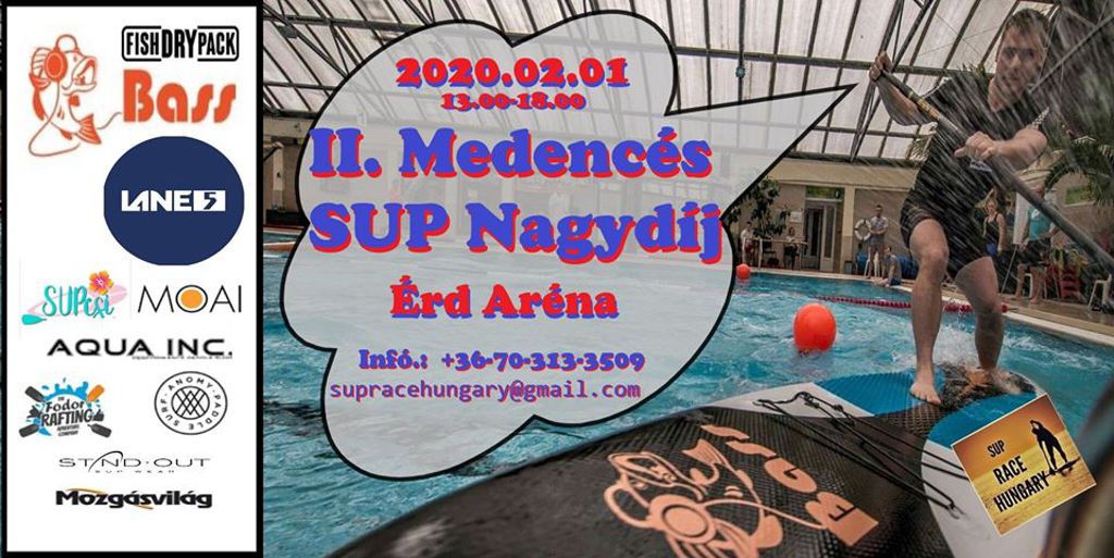 II. Medencés SUP Nagydíj