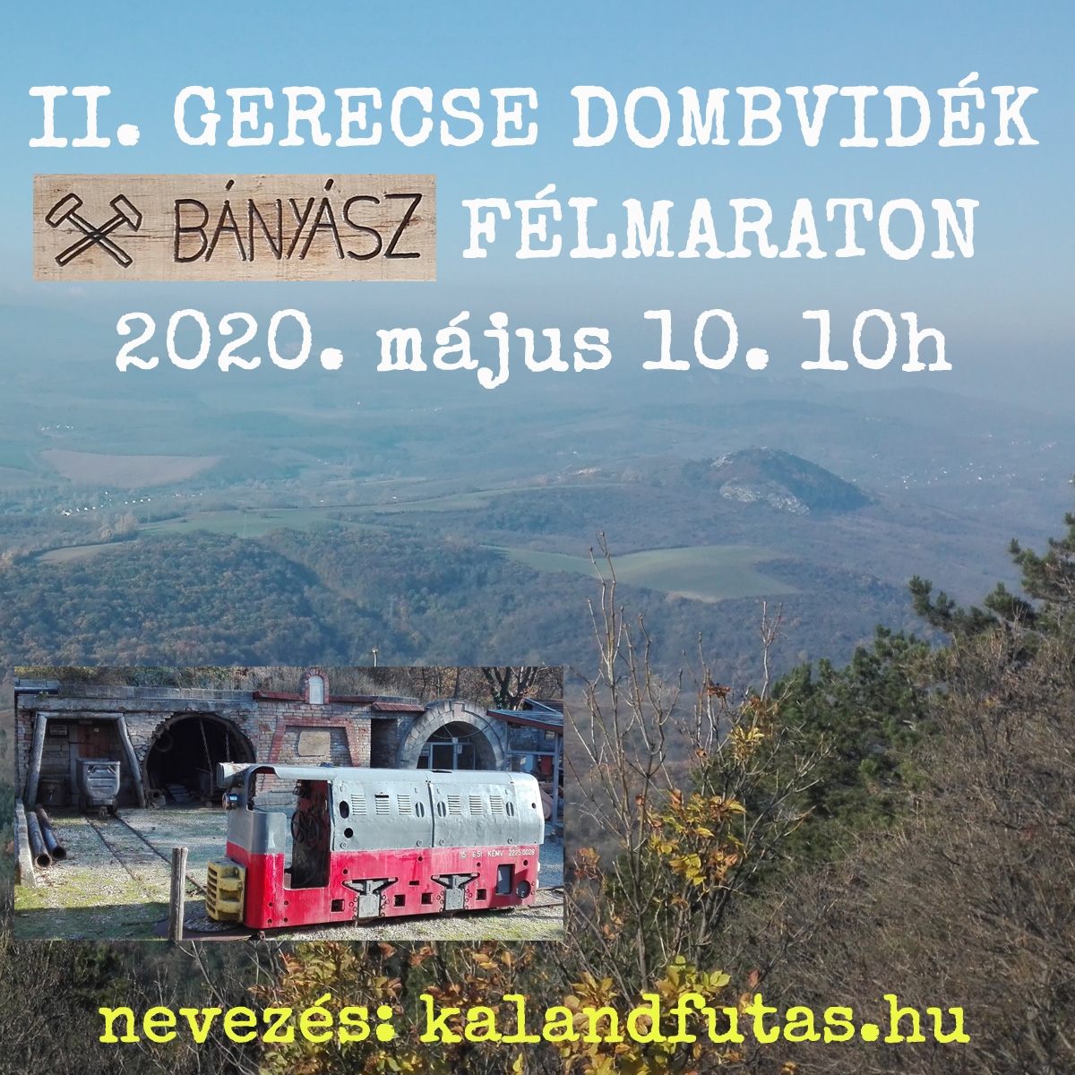 2. GERECSE DOMBVIDÉK BÁNYÁSZ FUTÁS