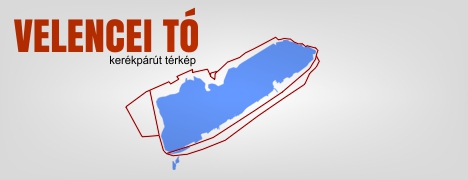 velencei tó körüli kerékpárút térkép A Velencei To Kerekparut Terkepe velencei tó körüli kerékpárút térkép