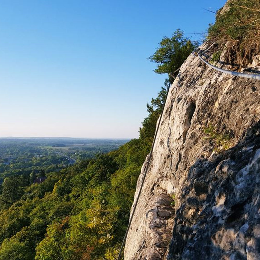 A sziklamászók is örülhetnek a vasalt utak fejlesztésének