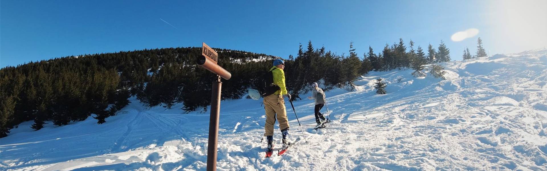 Sítúra az Ötscher csúcsára