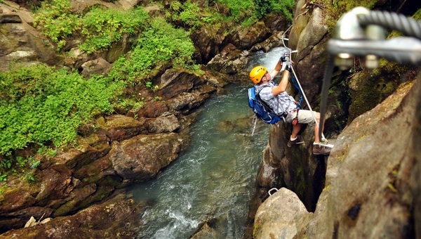 Via ferrata nehézségi fokozatok