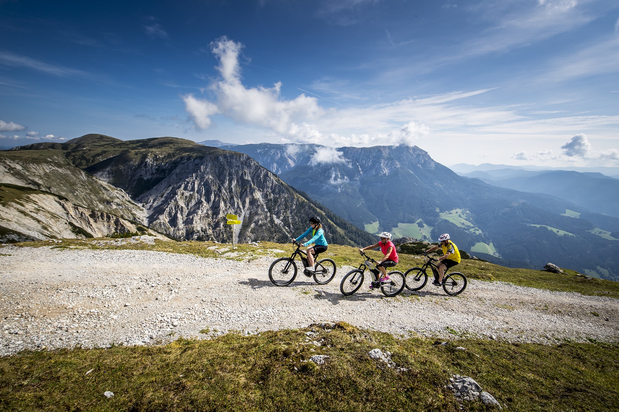Panoráma kerékpáron Forrás: Steiermark Tourismus Tom Lamm