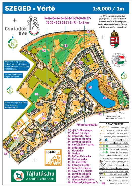 Szeged-Vértó (Állandó Pontos Tájfutó Pálya)