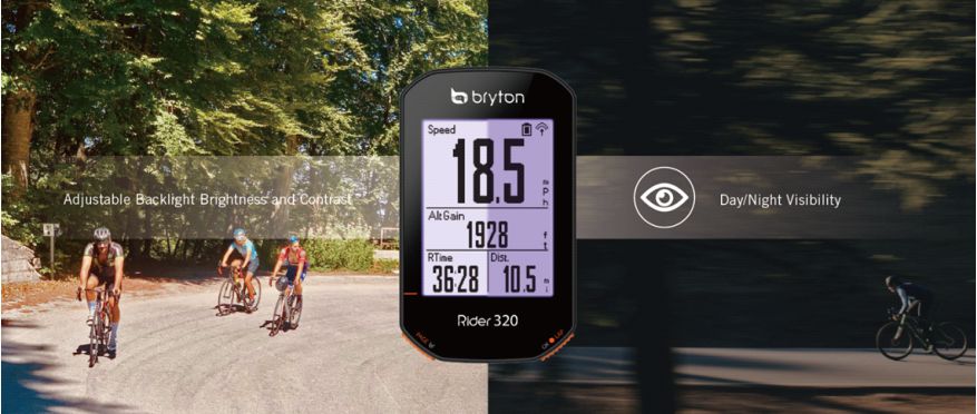 Bryton Rider 320 - Fejlett funkciók, elérhetőbb kivitelben
