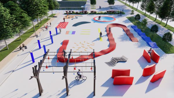 Motorikus képességeket fejlesztő kerékpáros park épül Bécsben