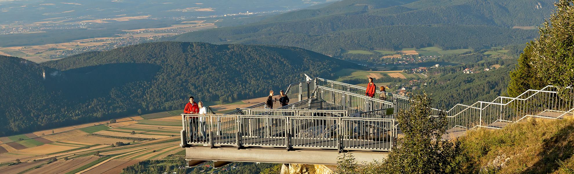 Kilátás a Skywalk kilátóról Hír