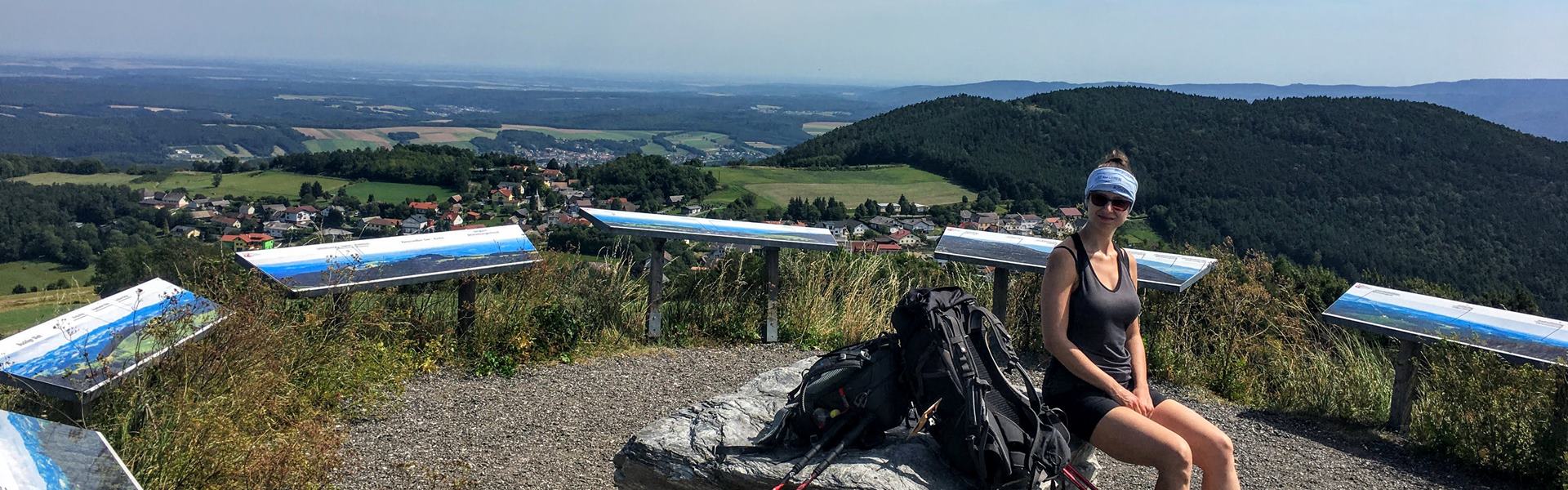 Alpannonia túraút 5. szakasz, Hochneukirchen-Bernstein Túra