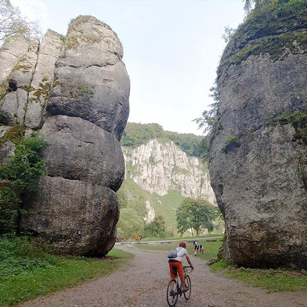 Sasfészek kerékpáros útvonal Lengyelországban