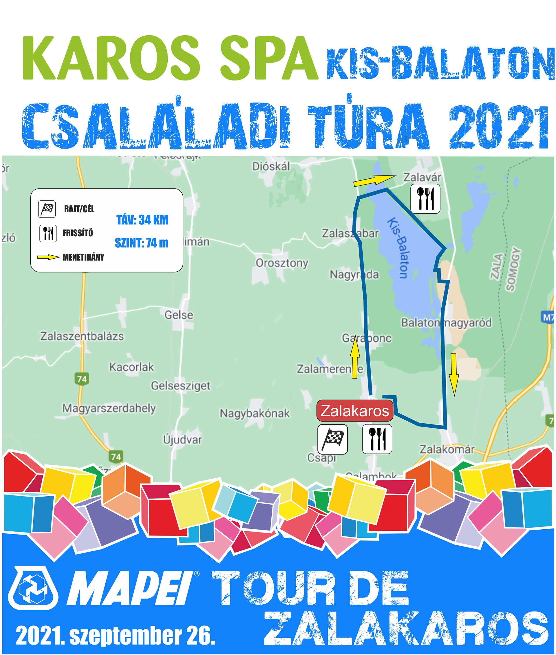 Indul a nevezés a 2021-es MAPEI Tour de Zalakarosra, új maraton pályával!-6