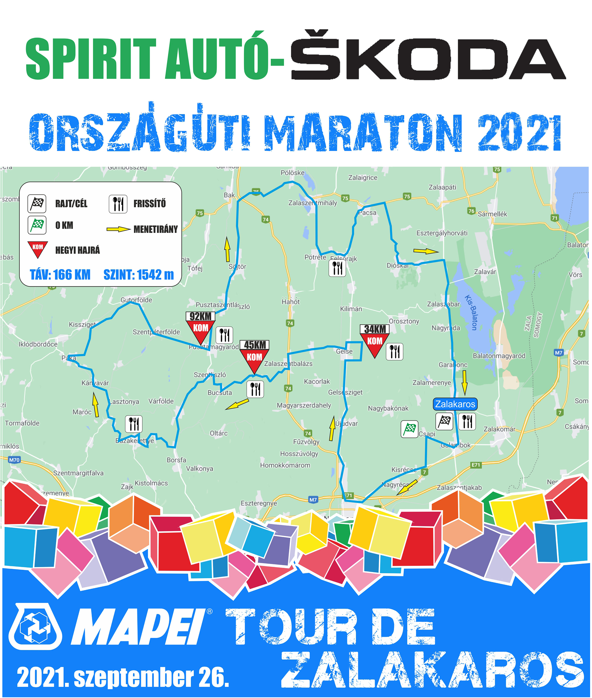 Indul a nevezés a 2021-es MAPEI Tour de Zalakarosra, új maraton pályával!-8